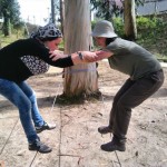 Leya Missao impossivel com campo de treino